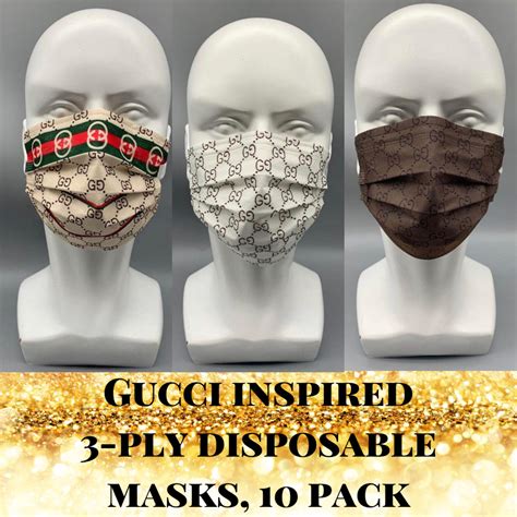 gucci disposable face.